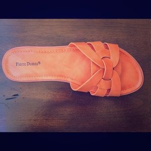 Pierre Dumas Orange Sandal